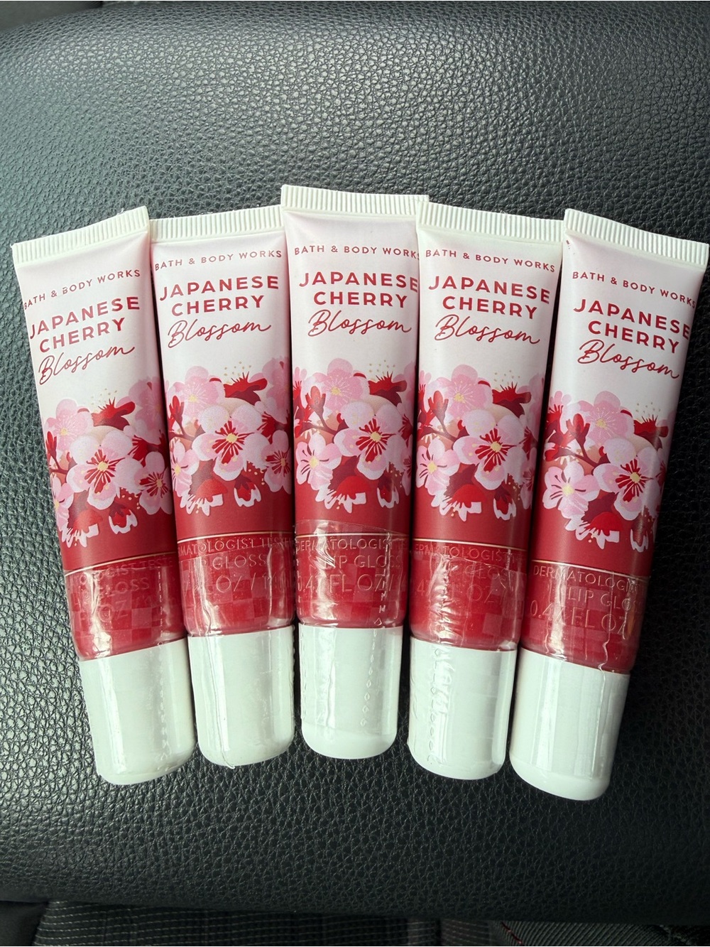 BBW 5pc Japanese Cherry Blossom lip gloss